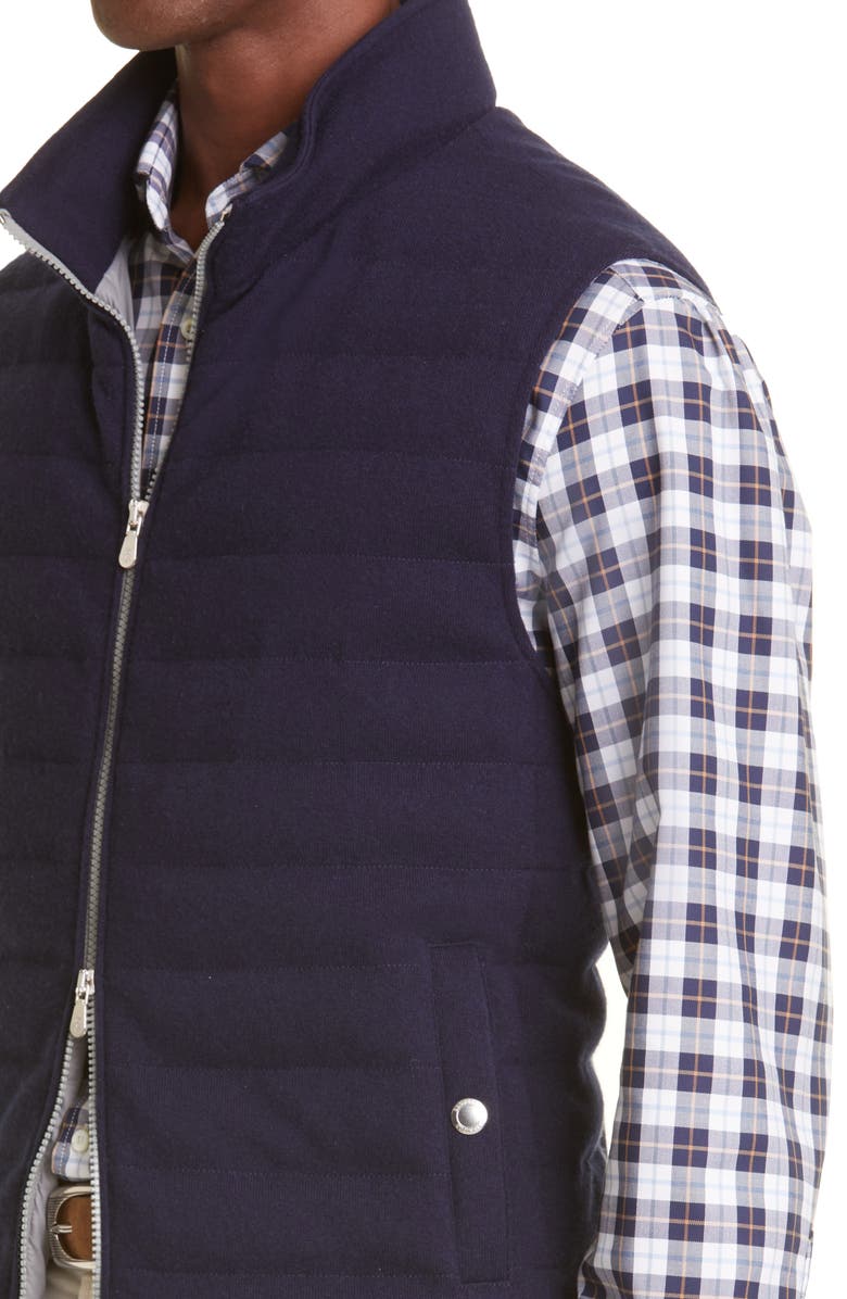 Brunello Cucinelli Cashmere Knit Down Vest, Alternate, color,