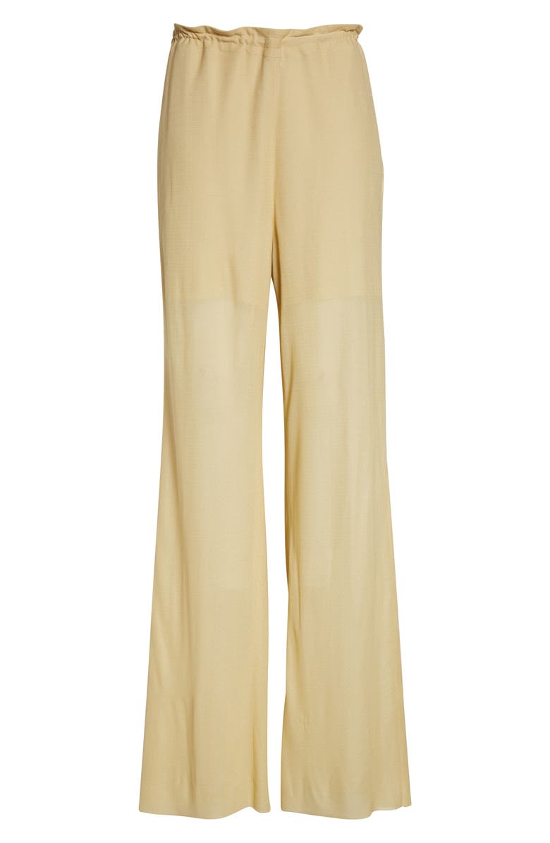 SETCHU Double Sheer Pants, Main, color, Sand Yellow