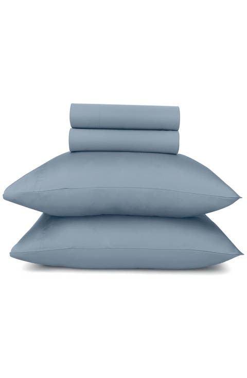 Signature Comfort 100% Egyptian Cotton Soft Sateen Sheet Set