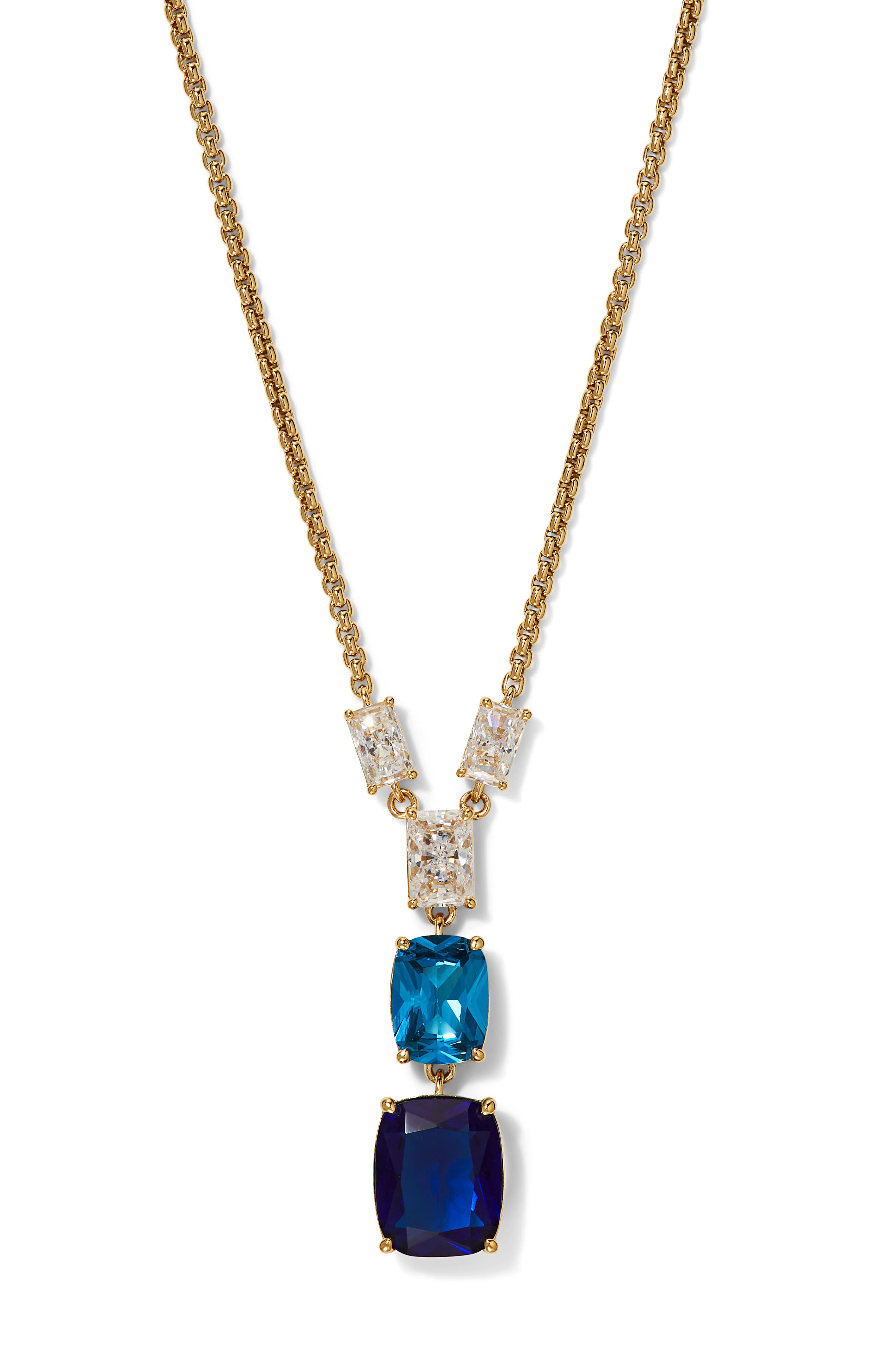 Crystal Y-Necklace