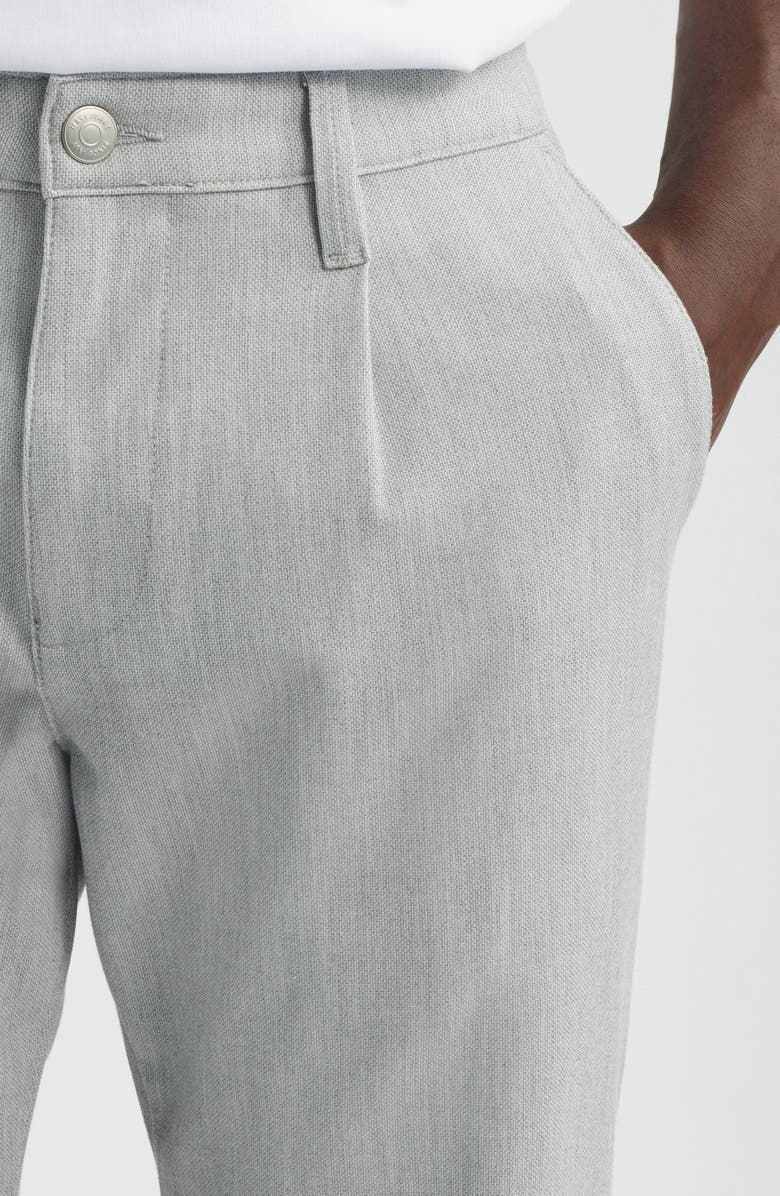 Mavi Jeans Will Pleated Pants, Alternate, color, Pewter Fancy