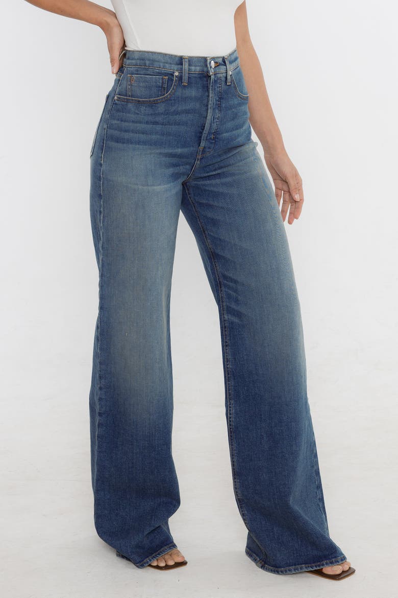 The Phoenix wide-leg Jean, Alternate, color, Seaside Blue