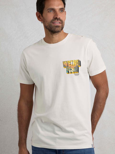 Wild Life Back Print Graphic T-Shirt