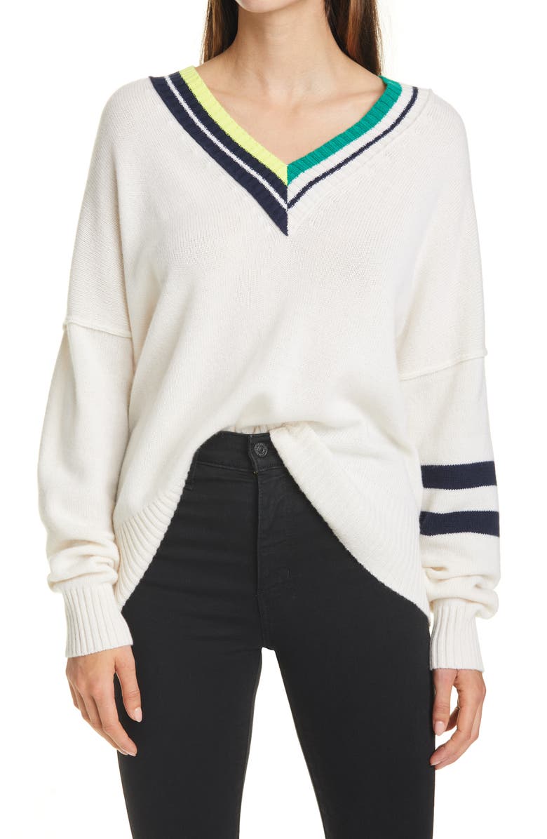 autumn cashmere Cricket Cashmere Sweater, Main, color, 