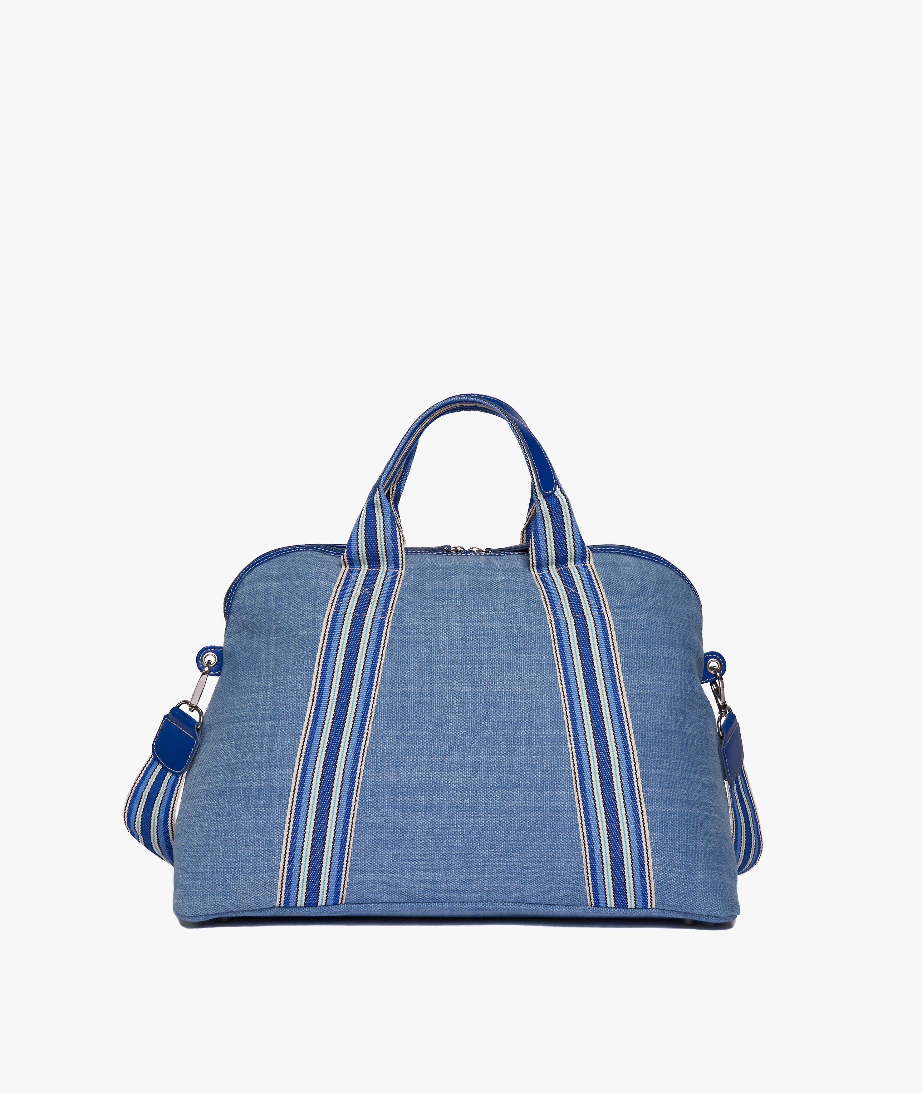 Macari London Duffel Bag, Main, color, Powder Blue