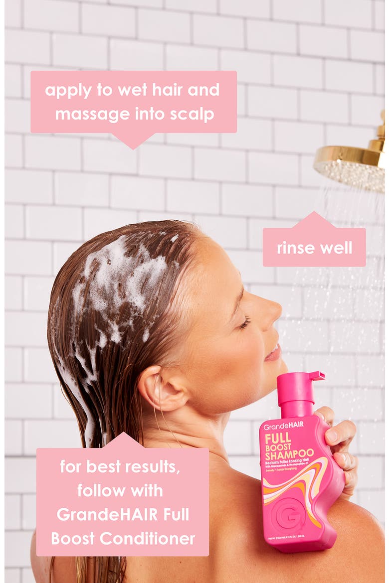 GrandeHAIR Full Boost Shampoo, Alternate, color, NONE