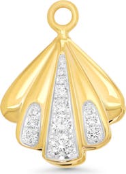 Sara Weinstock Papua Diamond Sea Shell Charm