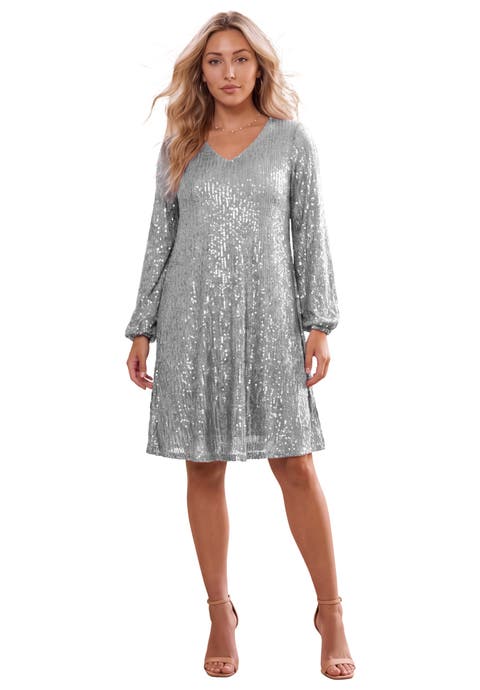 Sequin Swing Dress.