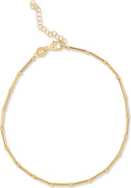 Bony Levy 14K Gold Beaded Chain Bracelet
