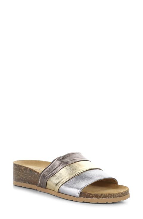 Libby Platform Wedge Slide Sandal (Women)
