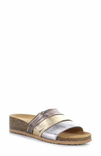 Bos. & Co. Libby Platform Wedge Slide Sandal