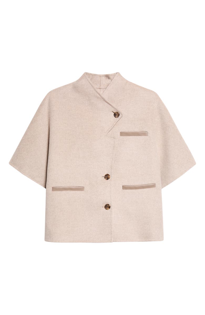 Max Mara Andalo Cashmere Cape, Main, color, Stone