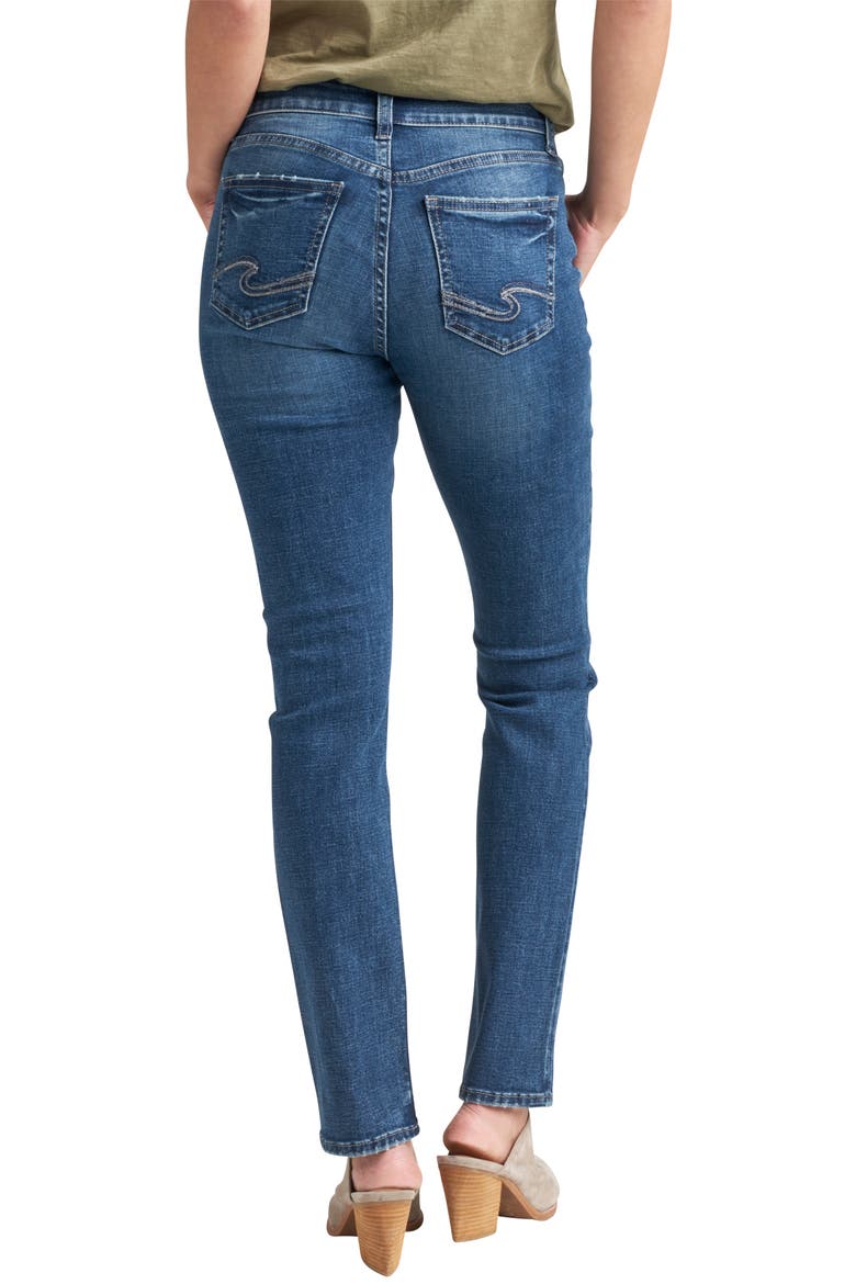 Suki Straight Leg Jeans, Alternate, color, INDIGO