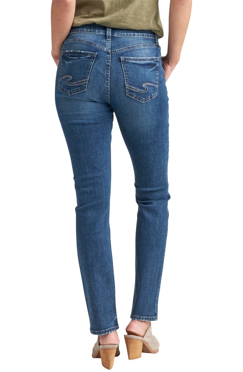 Silver Jeans Co. Suki Straight Leg Jeans, Alternate, color, 