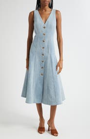 Veronica Beard Lou A-Line Denim Dress