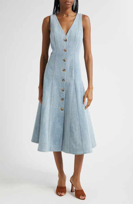 Lou A-Line Denim Dress
