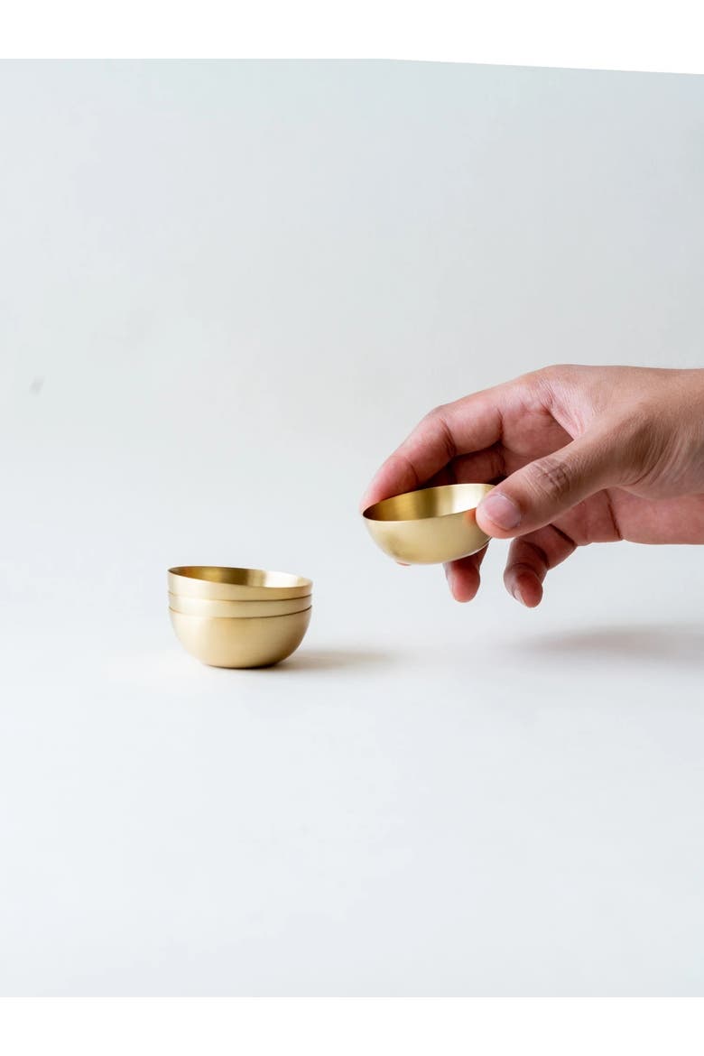 Heirloom Brass Dip Bowl - Set of 2, Alternate, color, Brass