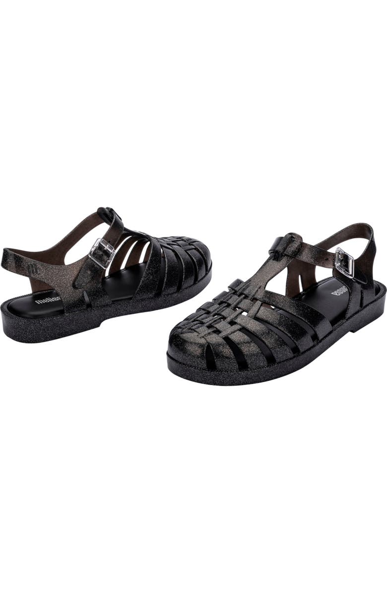 Melissa Possession Glitter Jelly Fisherman Sandal, Alternate, color,
