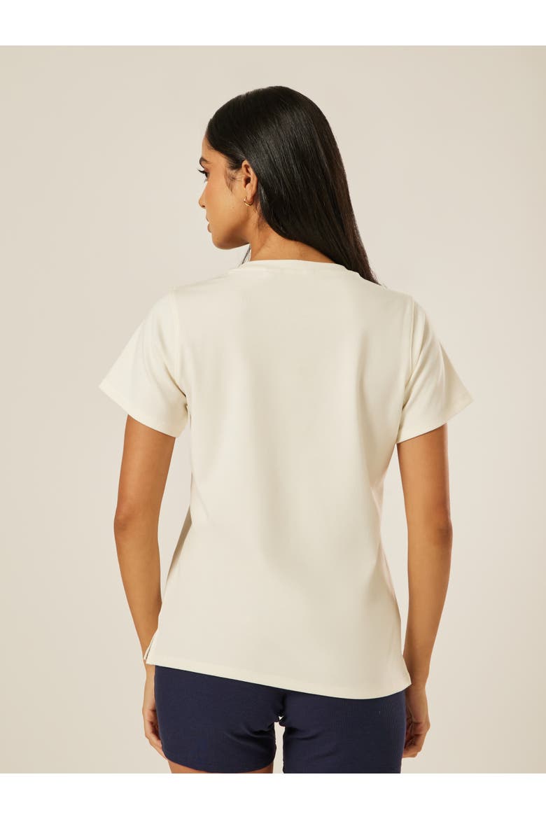 Health Club T-Shirtt, Alternate, color, Marshmallow