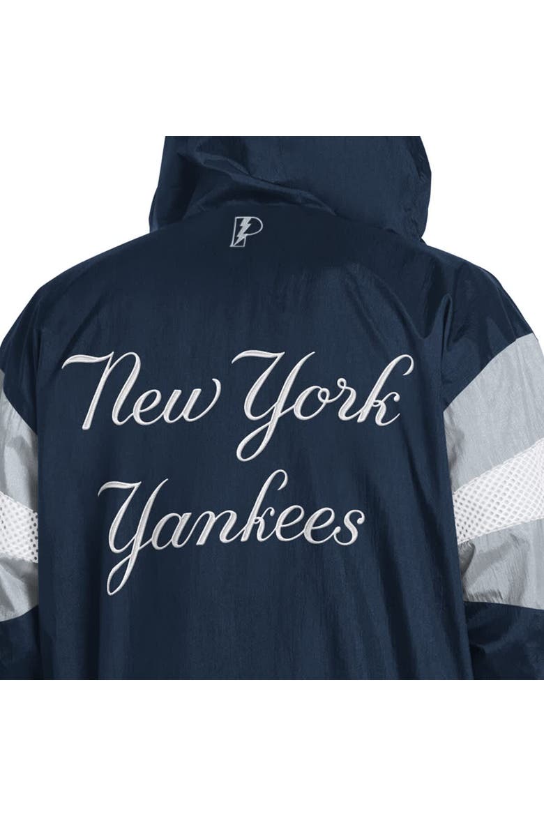 Men's Pro Player Navy/Gray New York Yankees Legacy Lightweight Full-Zip Hooded Jacket, Alternate, color, Navy