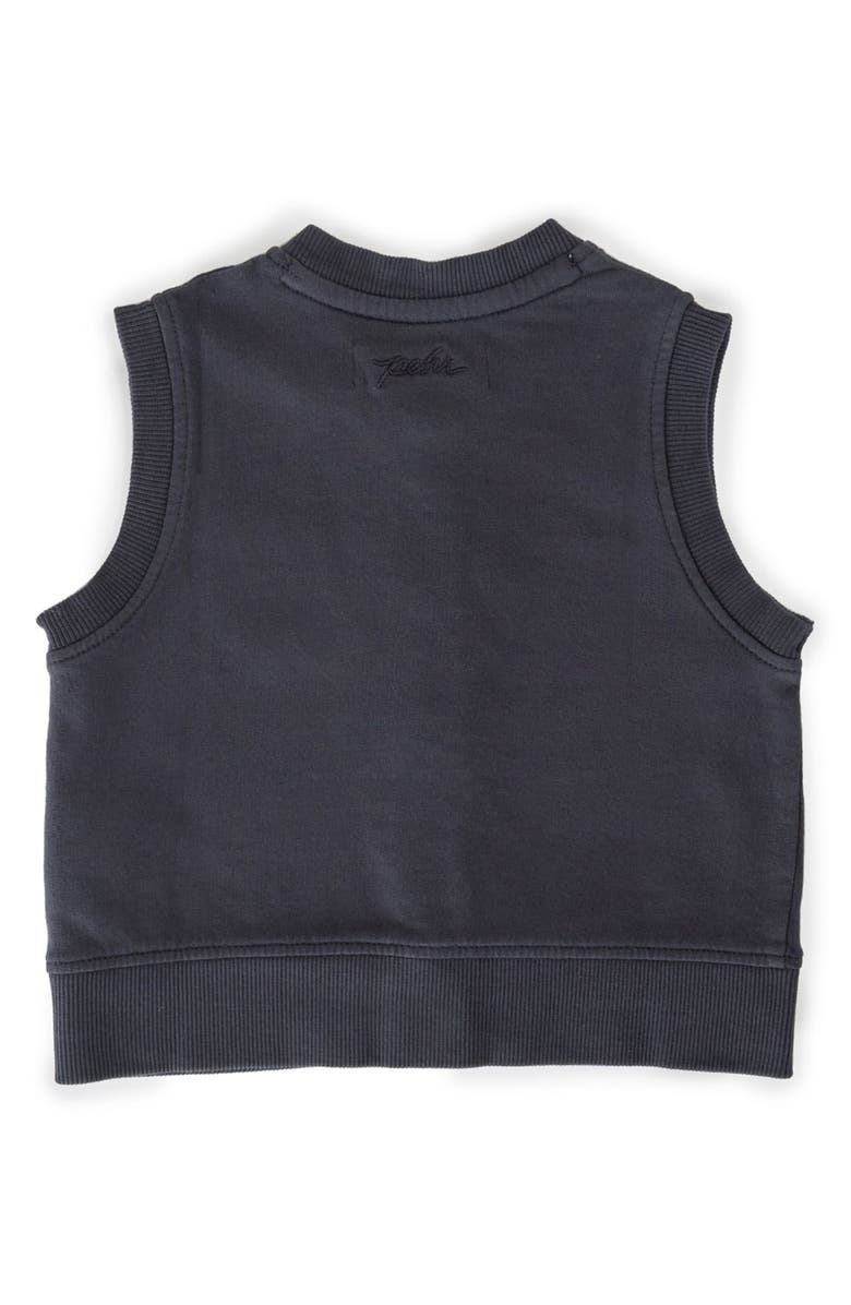 Pehr Organic Cotton French Terry Vest, Alternate, color, Ink Blue