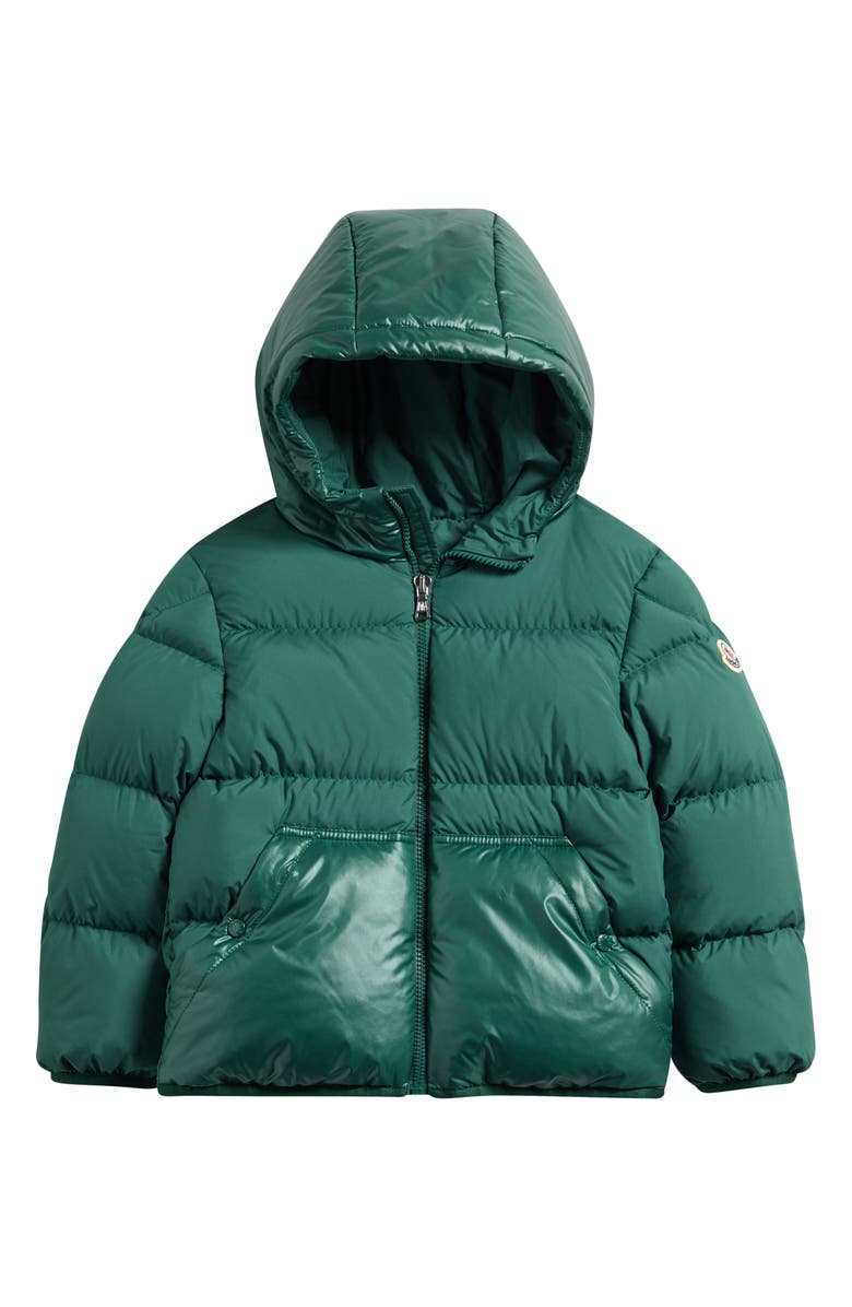 Moncler Kids' Barin Down Puffer Coat, Main, color, Dark Green