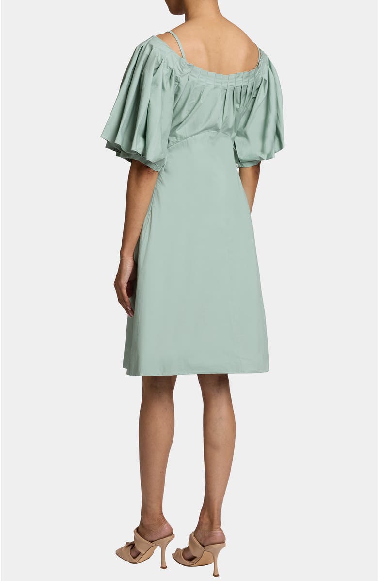 Santorelli DYLAN A-Line Cotton Shift Dress, Alternate, color, Ocean Mist