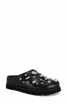 AZALEA WANG Voncile Embellished Platform Mule