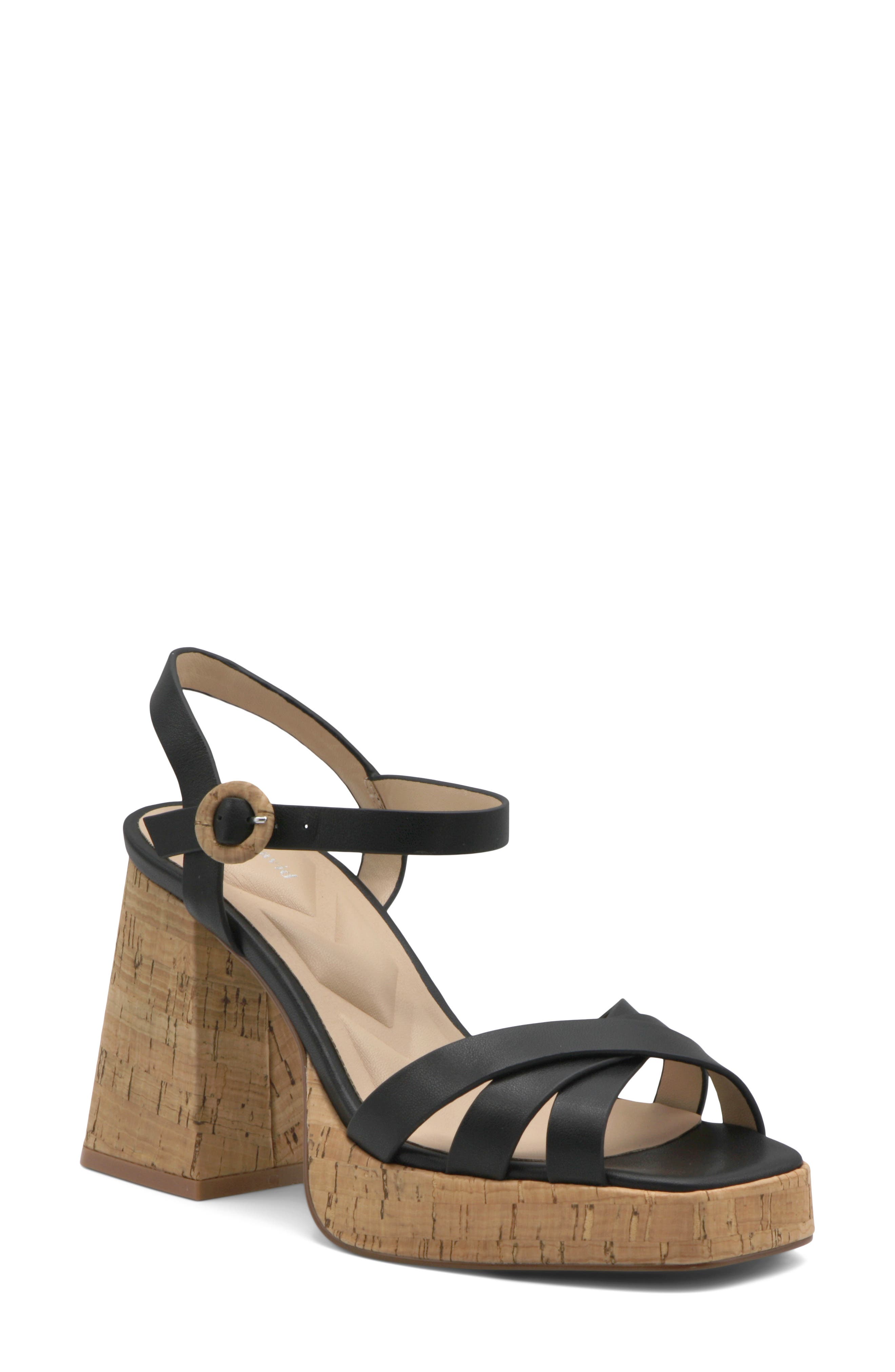 Charles David Barnaby Ankle Strap Sandal, Main, color, 