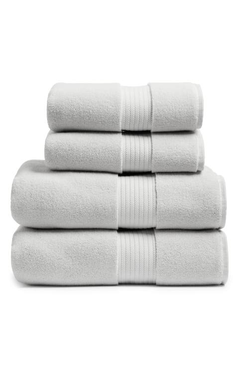 4-Piece Luxury Bath Towel & Hand Towel Set $136 Value