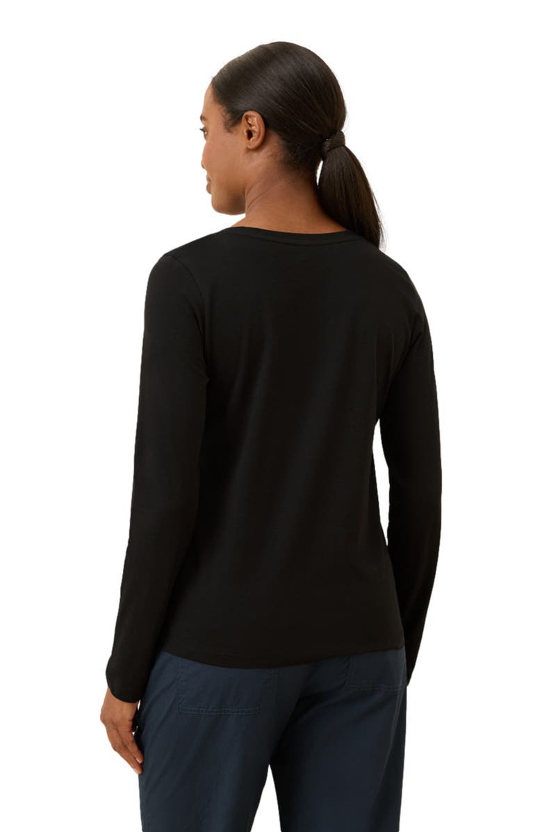 Pact Organic Cotton Softspun Long Sleeve Scoop Neck Tee, Alternate, color, 