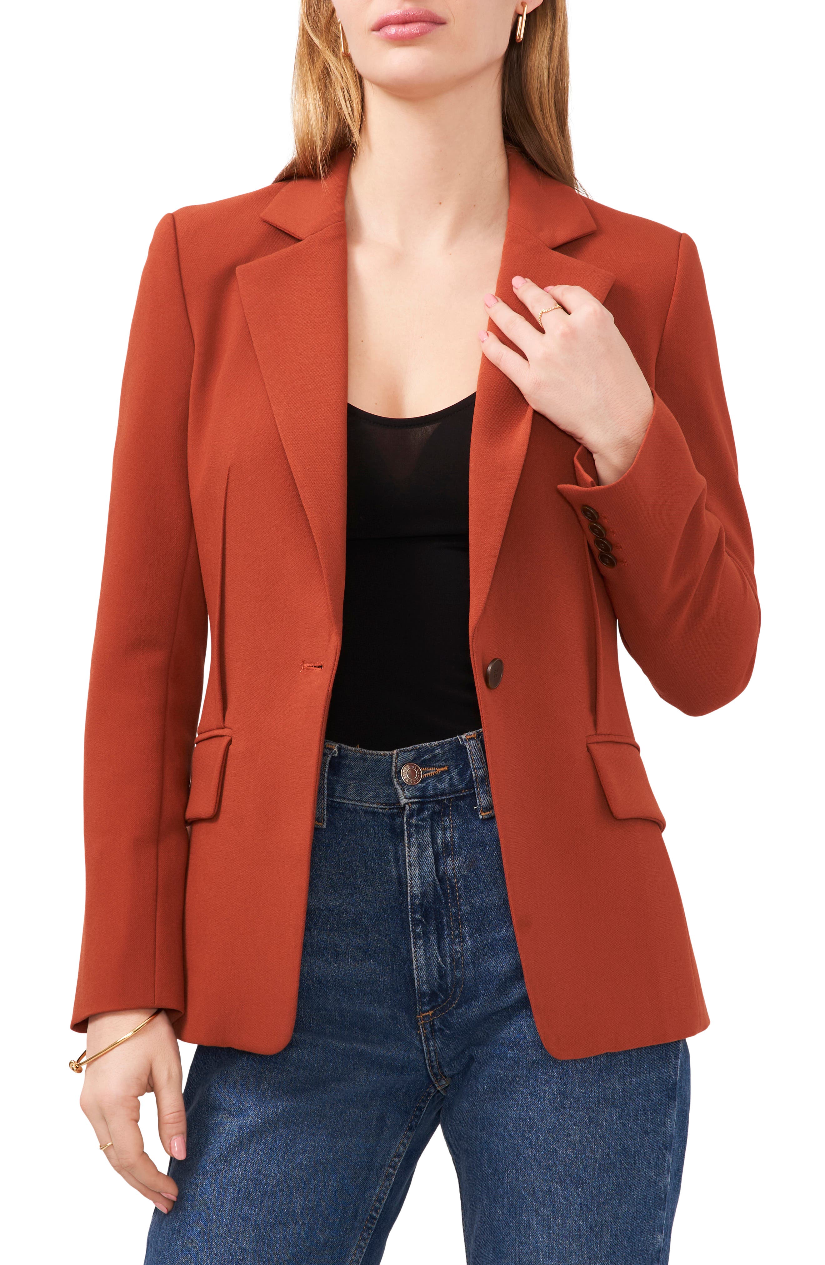Exposed Dart Classic Blazer