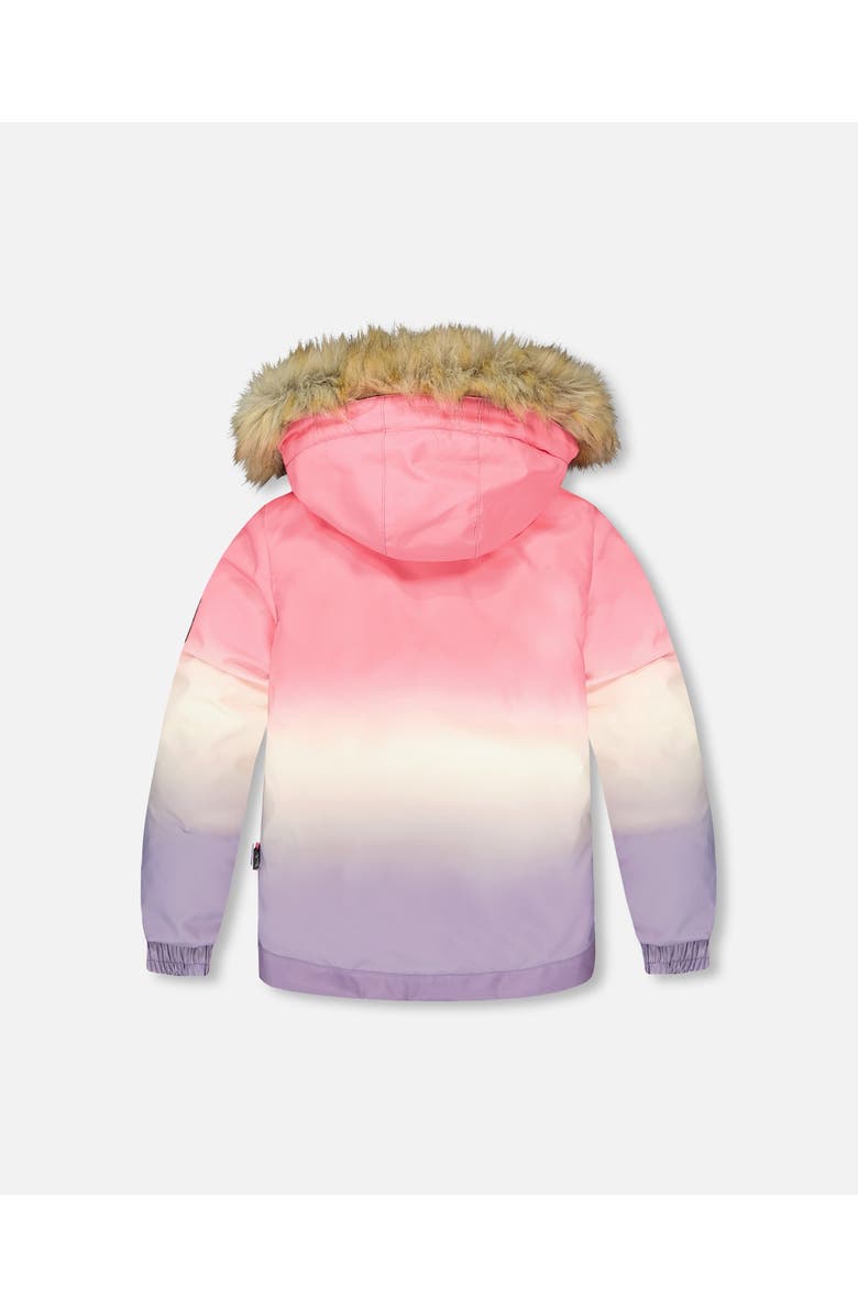 Deux par Deux Two-Piece Play Snowsuit Retro Flower, Alternate, color, Pink