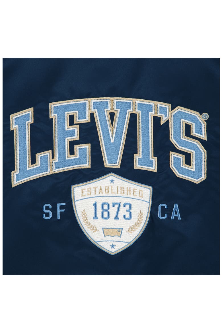 Kids' Levi's® Twill Applique Bomber Jacket, Alternate, color, BIG DIPPER