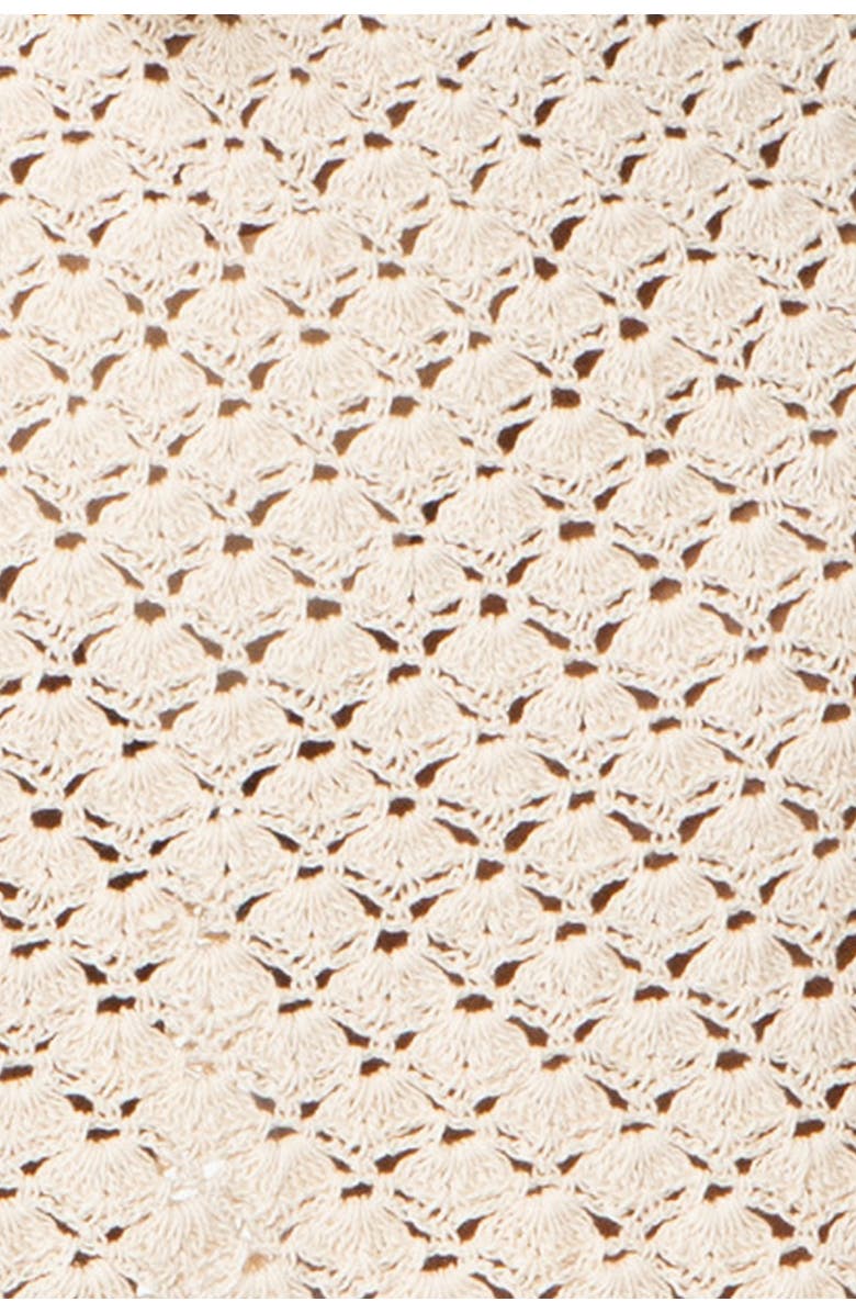 HELEN JON Valentina Crochet Dress, Alternate, color, Ivory Crochet