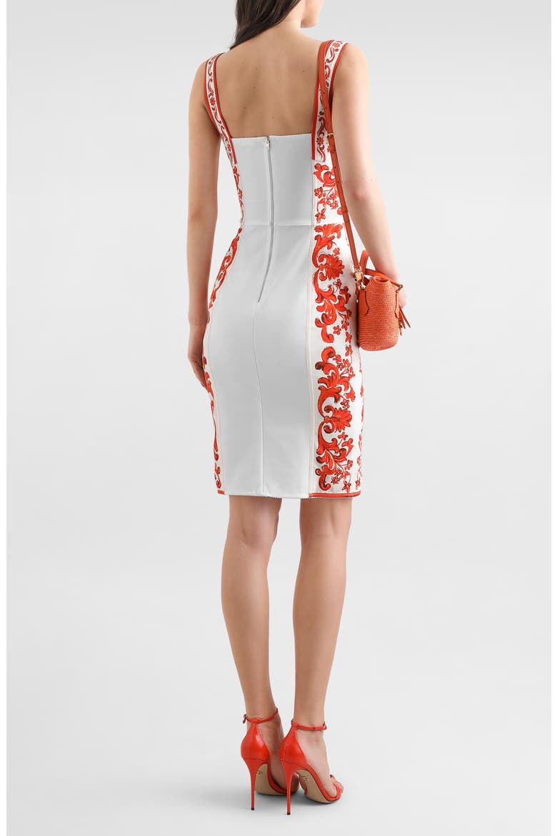 Silk Charmeuse Cocktail Dress, Alternate, color, S9000 VARIANTE ABBINATA