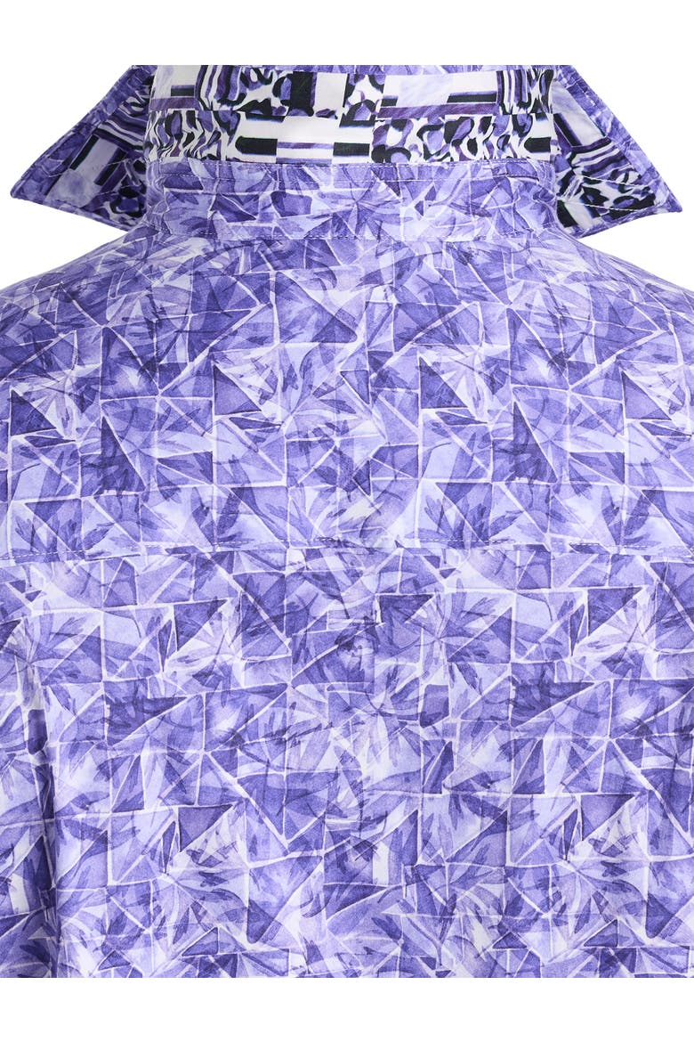 Big & Tall Kimball Sport Shirt, Alternate, color, PURPLE