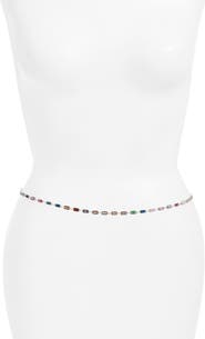 VIDAKUSH Crystal Station Belly Chain