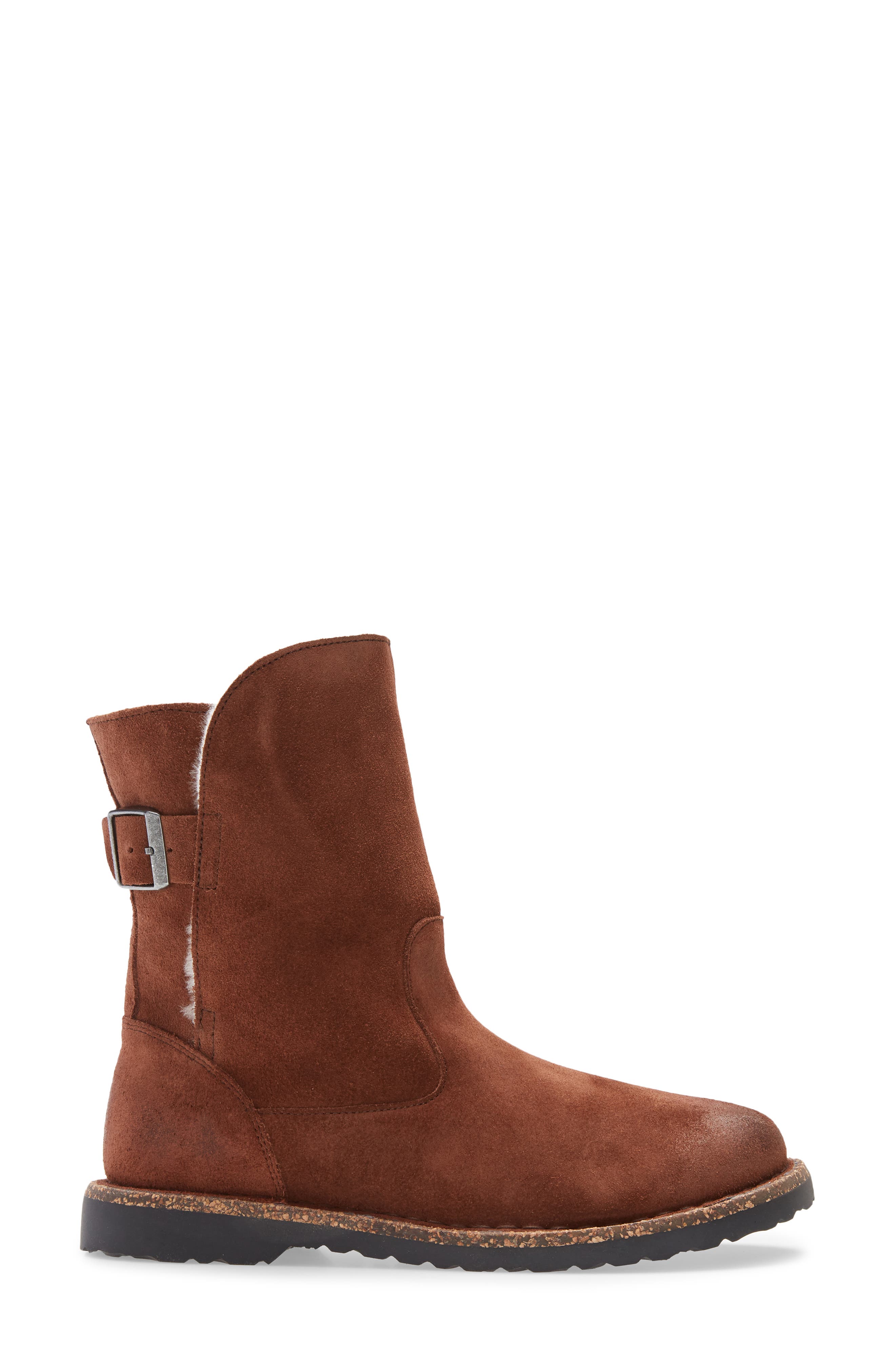 Upsalla Genuine Shearling Boot, Alternate, color, BROWN