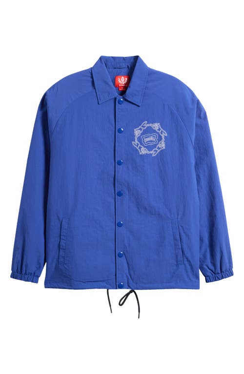 Icecream Coach's Nylon Jacket In Mazarine