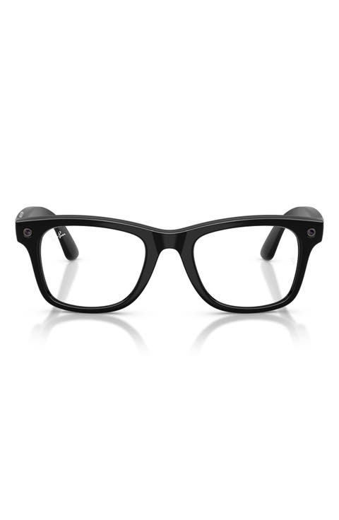 Meta Wayfarer Gen 3 50mm Transition Square Sunglasses