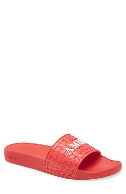 Amiri Ma Quad Embossed-logo Slides