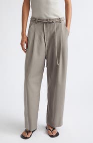 ST. AGNI Tailored Barrel Pants