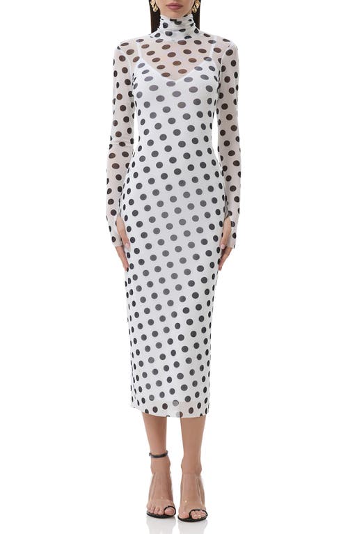AFRM AFRM SHAILENE LONG SLEEVE BODY-CON MIDI DRESS