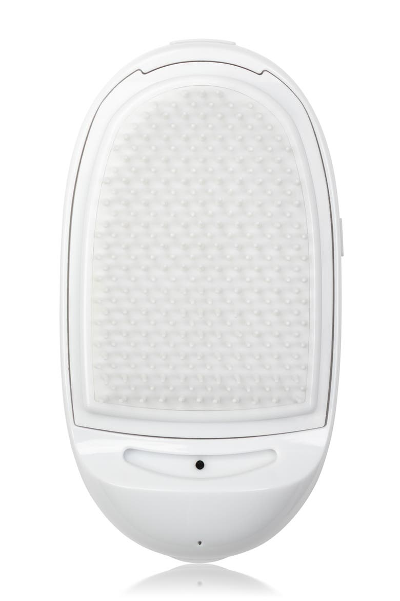 Detangling Massage Brush with Negative Ion Technology, Alternate, color, White