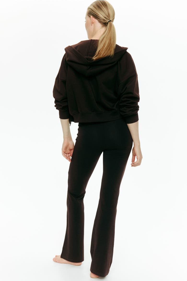 Mama Before & After Flared Trousers, Alternate, color, Dark brown