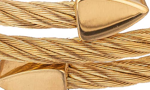 Eye Candy Los Angeles Logan Arrow Bracelet In Gold