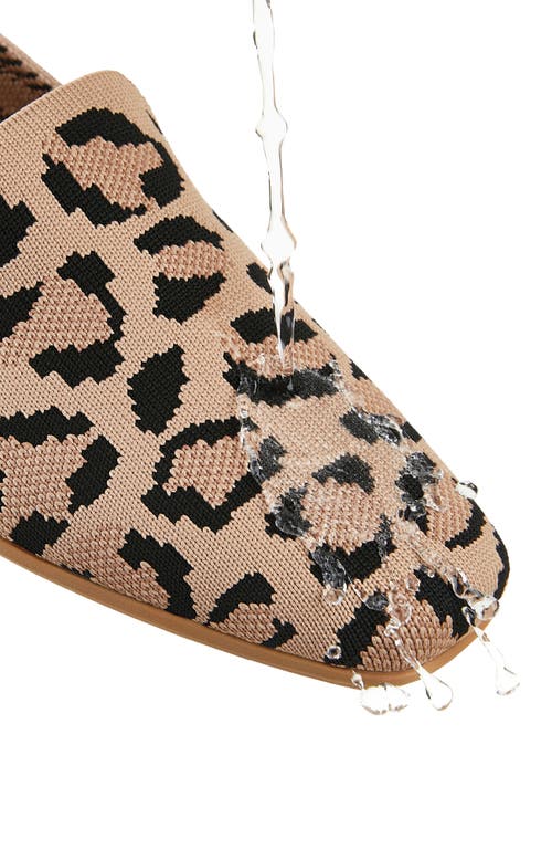 Vivaia Water-repellent Square-toe Loafers In Brown
