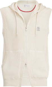 Brunello Cucinelli Cotton knit vest