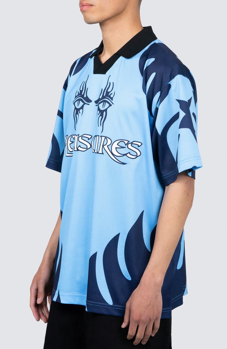 PLEASURES Afterlife Mesh Soccer Jersey, Alternate, color, 